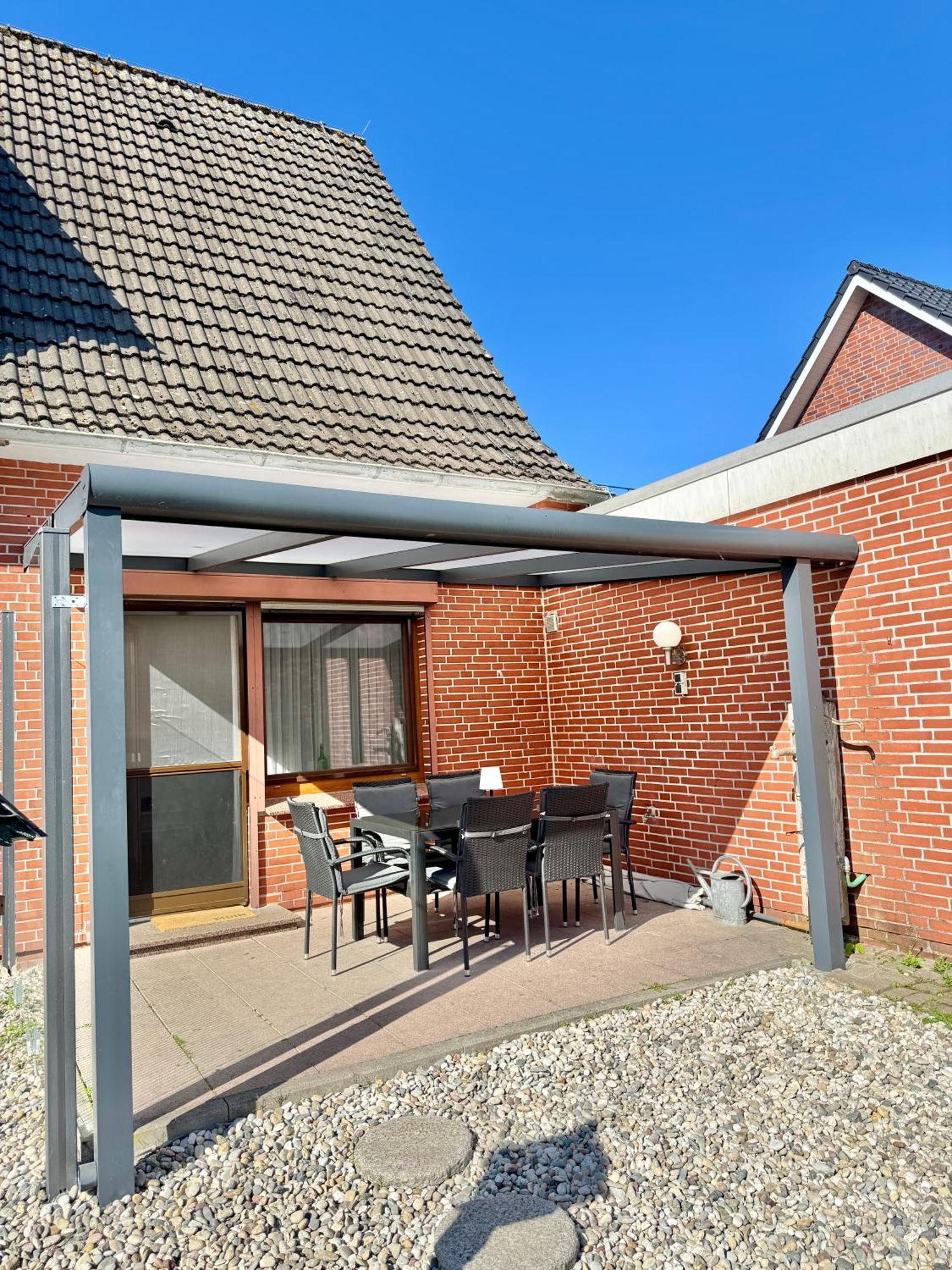 Ferienwohnung Im Erdgeschoss Mit Eingezaeunten Garten Und Terrasse Aurich Exterior foto